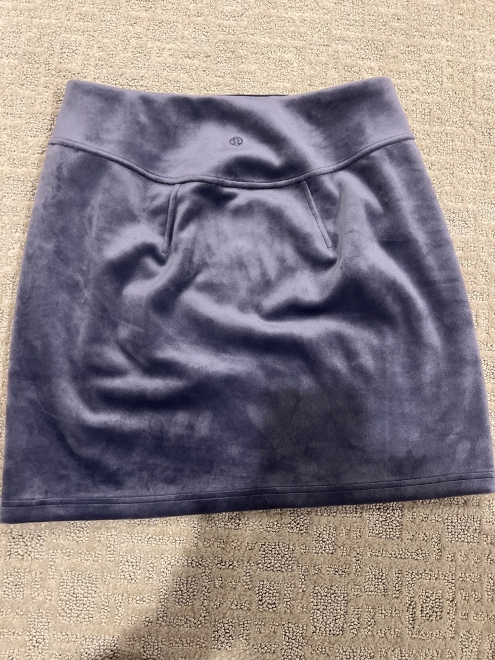 Lululemon scuba mini skirt purple